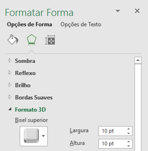 Efeitos de forma