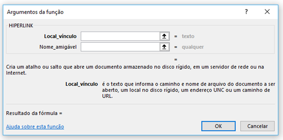 Função Hiperlink Excel - Truques e dicas processo, fórmula e VBA