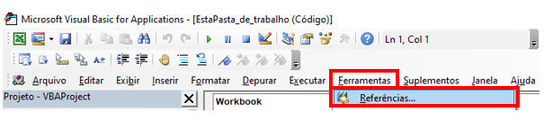 Excel VBA referências